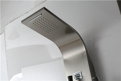 중국 쉬운 안마 샤워 패널, 디지털 표시 장치 온도 조절 장치 샤워 패널을 설치하십시오 협력 업체