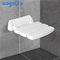 온천장 목욕탕/발코니를 위한 백색 잘 고정된 샤워 좌석 32.5*32.5*10cm 크기 협력 업체
